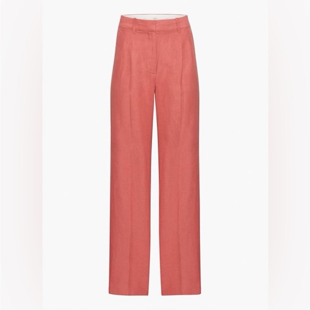 Aritzia Wilfred Effortless Pant - Linen Size 8 Tall